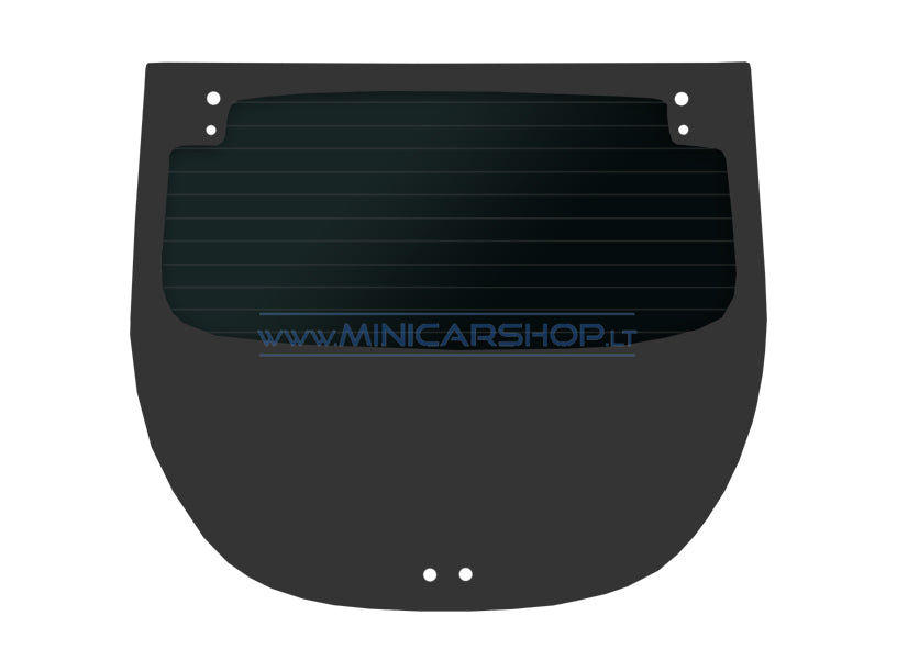 Galinis stiklas Microcar Due 2 / Due3 / Due 6