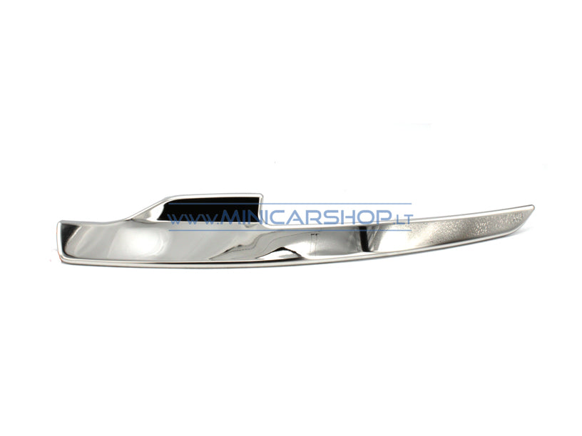 Apdailinė juostelė po priekiniu žibintu kairė Ligier JS50/JS50L Ph2/Ph3 (Nikeliuota)