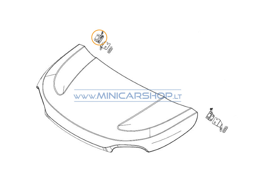 Kapoto vyris dešinė Microcar MGO6 / Due6