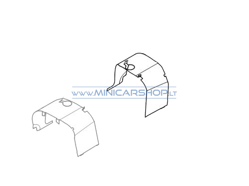 Posparnis priekinis kairė Microcar MGO1 / MGO2 / Ligier JSRC